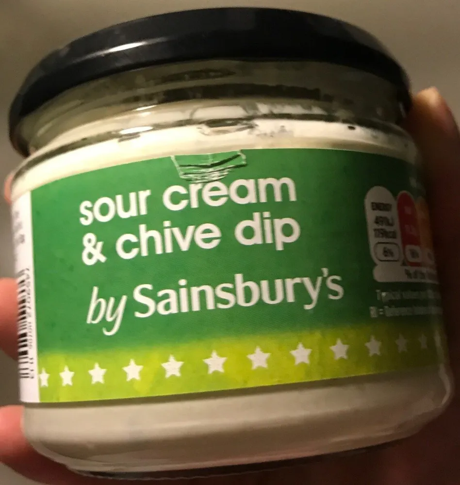 suggestion SOUR CREAM & CHIVE DIP by Sainsbury's