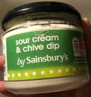 suggestion SOUR CREAM & CHIVE DIP by Sainsbury's