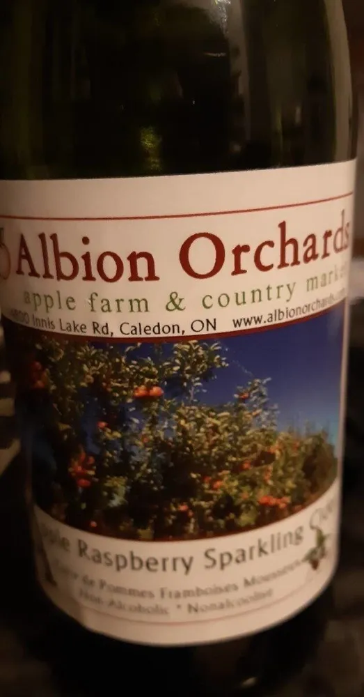Apple Raspberry Sparkling Cider