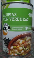 Alubias con verduras