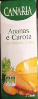 Ananas e carota con vitamine C D A
