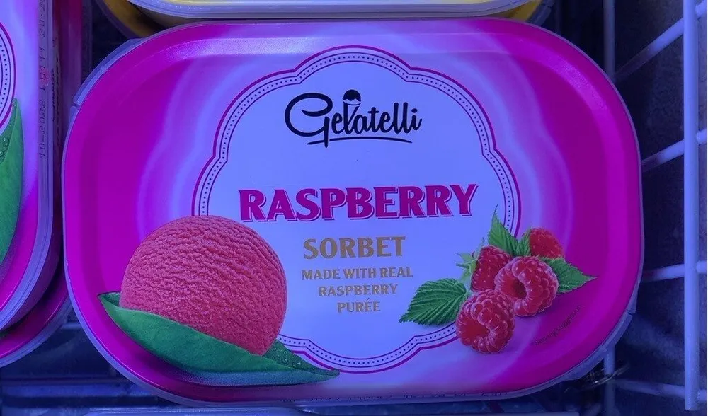 Gelatelli Raspberry Sorbet