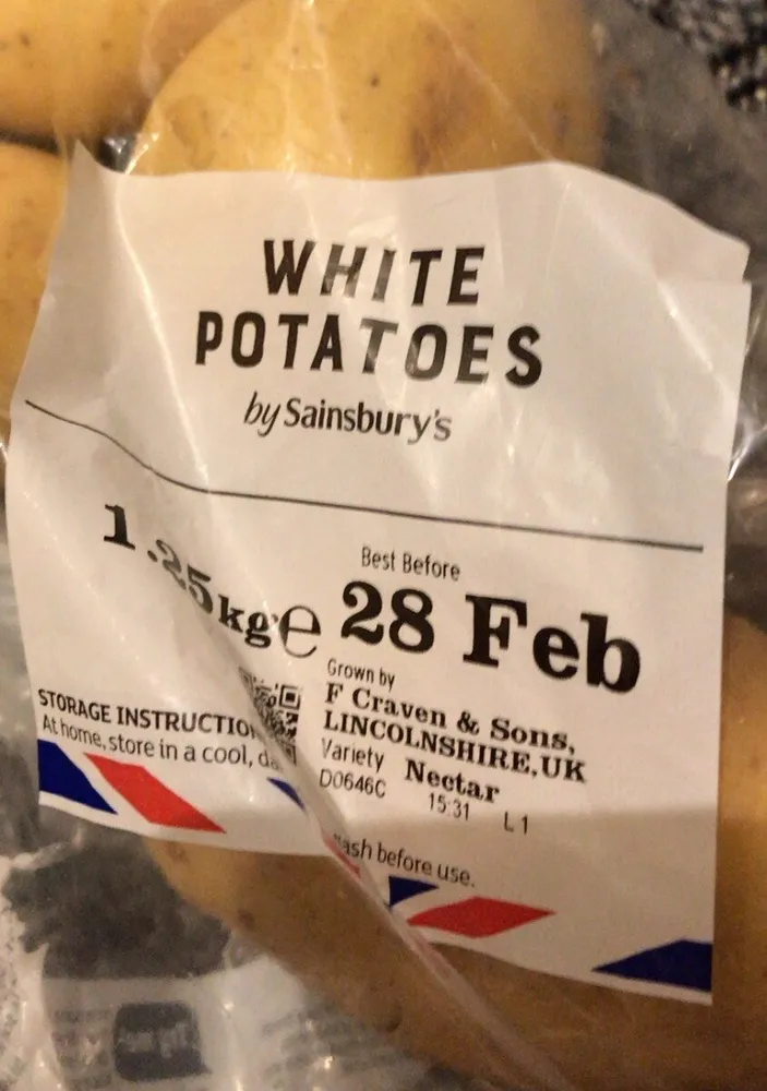 White Potatoes