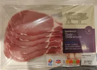 Unsmoked Cured Outdoor Bred British Bacon Rashers