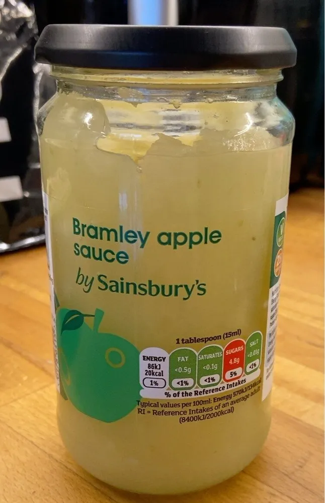 Bramley apple sauce