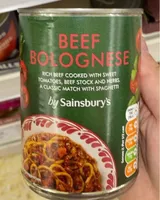 Beef bolognese