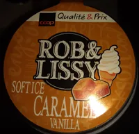 Rob & Lissy soft-ice caramel vanille