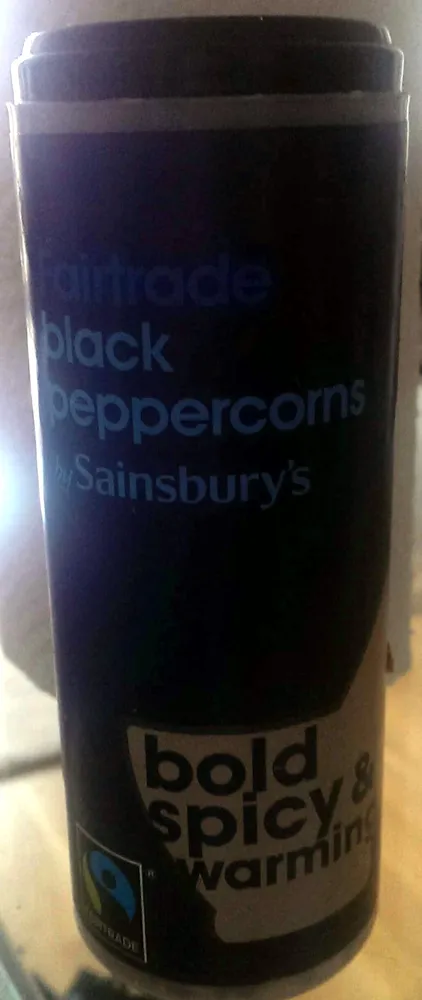 fair trade black pepper corn