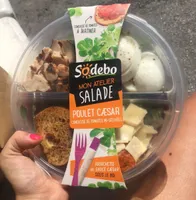 Salade poulet caesar