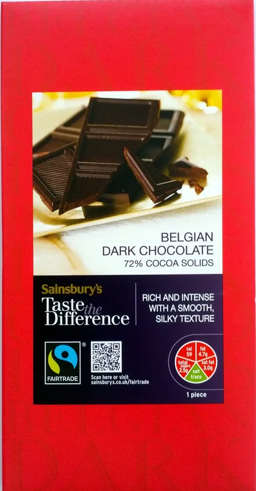 Belgian dark chocolate