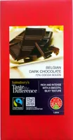 Belgian dark chocolate