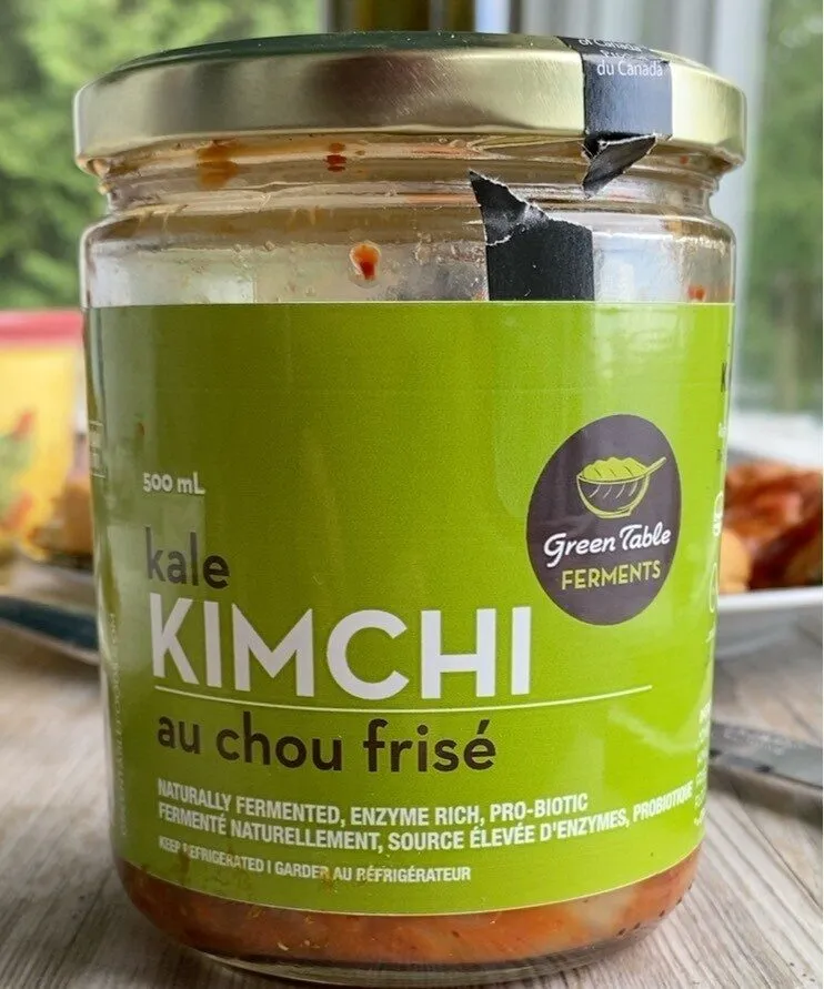 Kale Kimchi au chou frisé