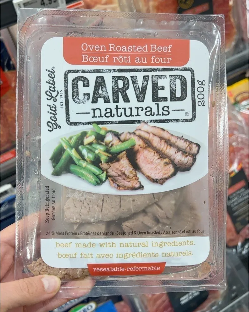 Oven roasted beef