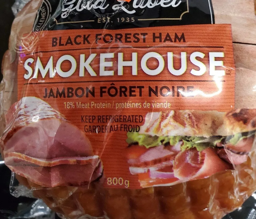 Jambon forêt noire
