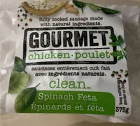 Spinach feta chicken sausage