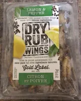 Dry Rub Wings Lemon & Pepper
