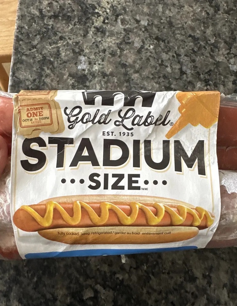 Stadium Size XXL Angus Beef Big Franks Naturally Smoked Weiners