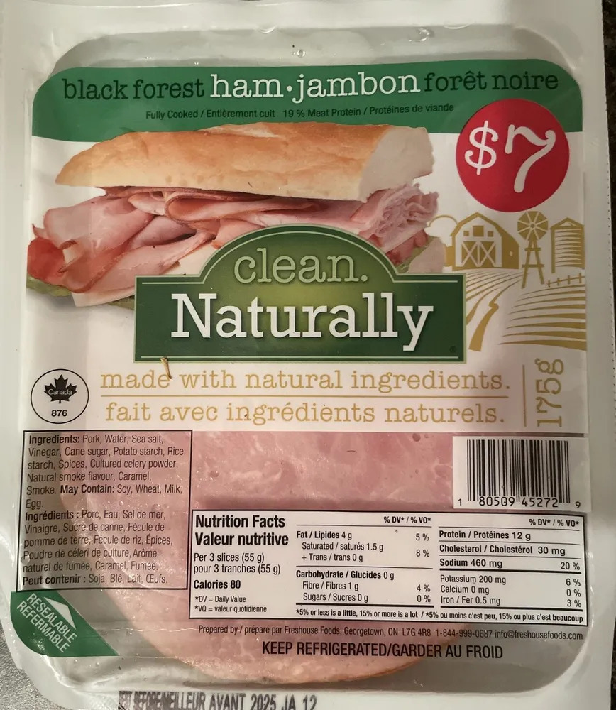 Black Forest Ham Slices