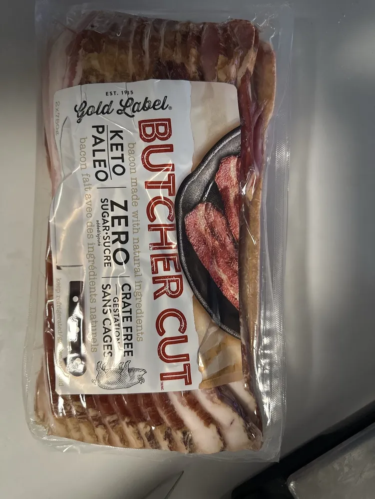 Butcher Cut Bacon Made With Natural Ingredients