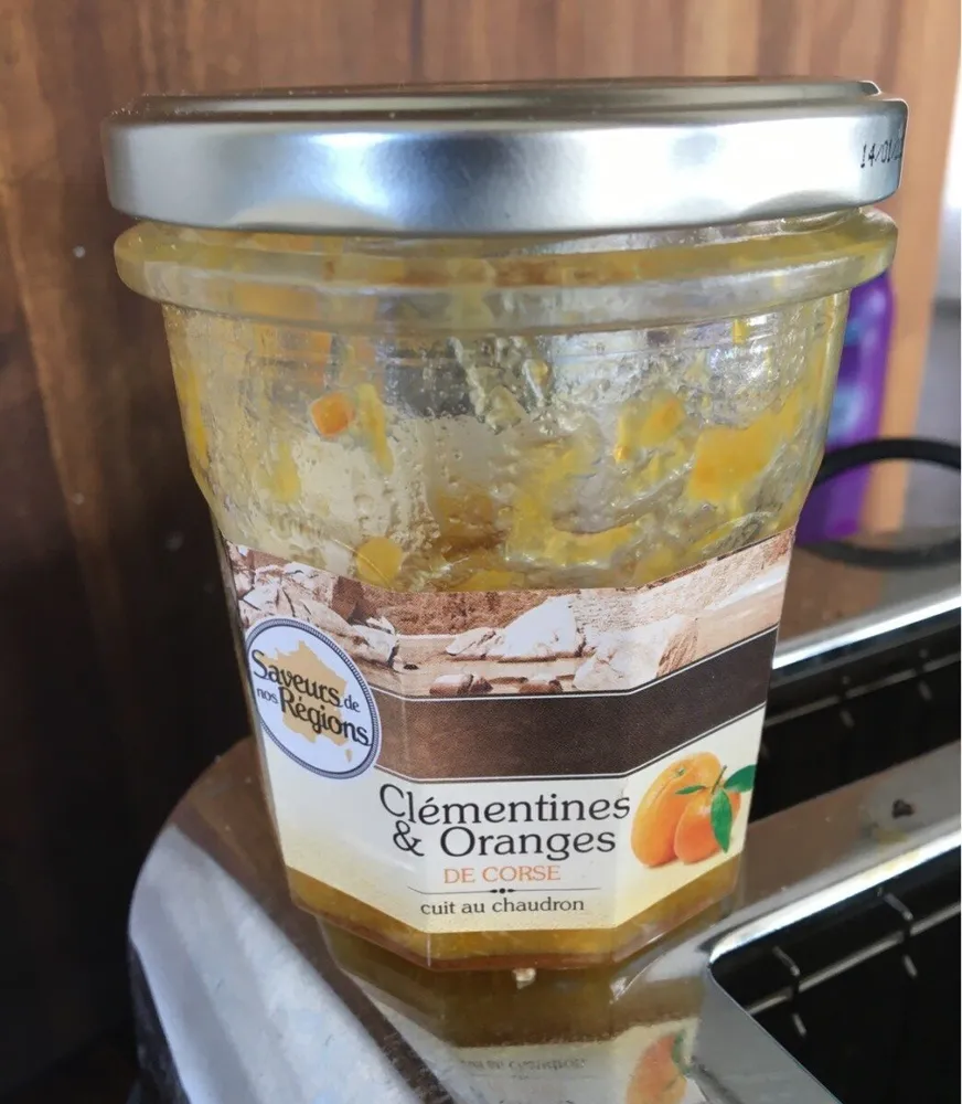 Confiture clementine et orange de Corse