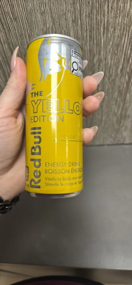 THE YELLOW EDITION Tropical ENERGY DRINK