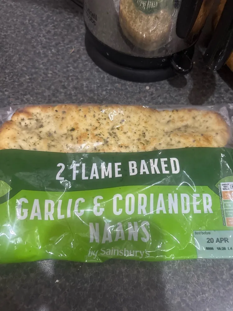 Garlic & Coriander Naans
