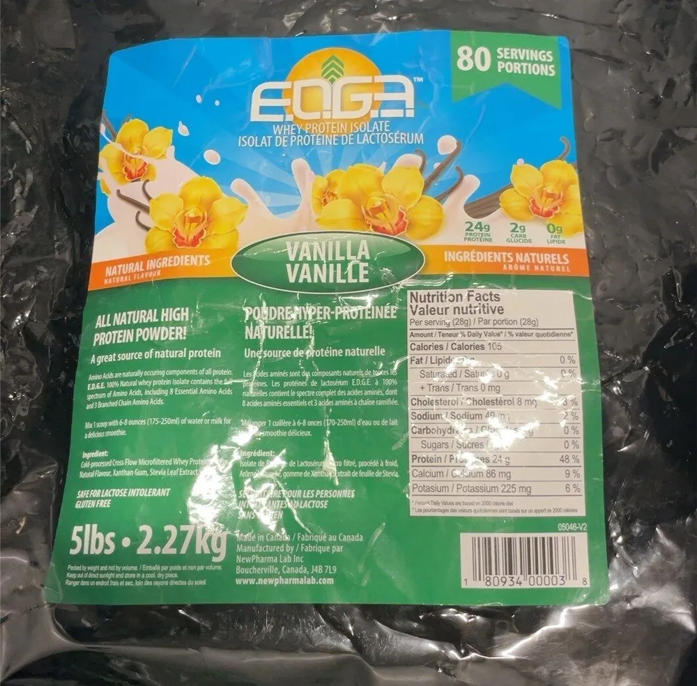 vanilla whey proteine isolate