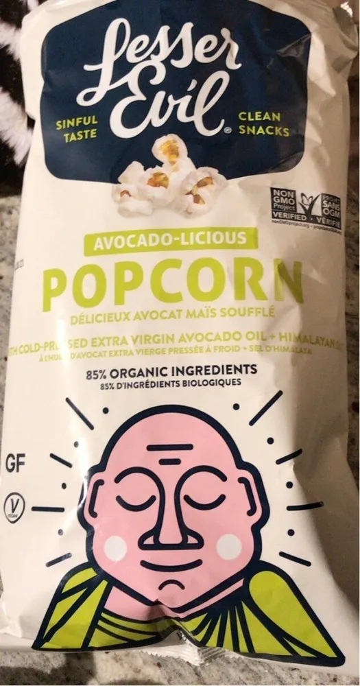Organic Popcorn, Avocado-licious
