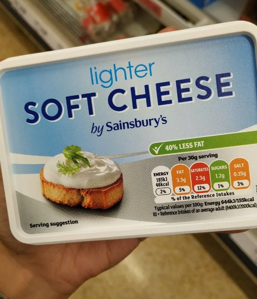 lighter SOFT CHEESE