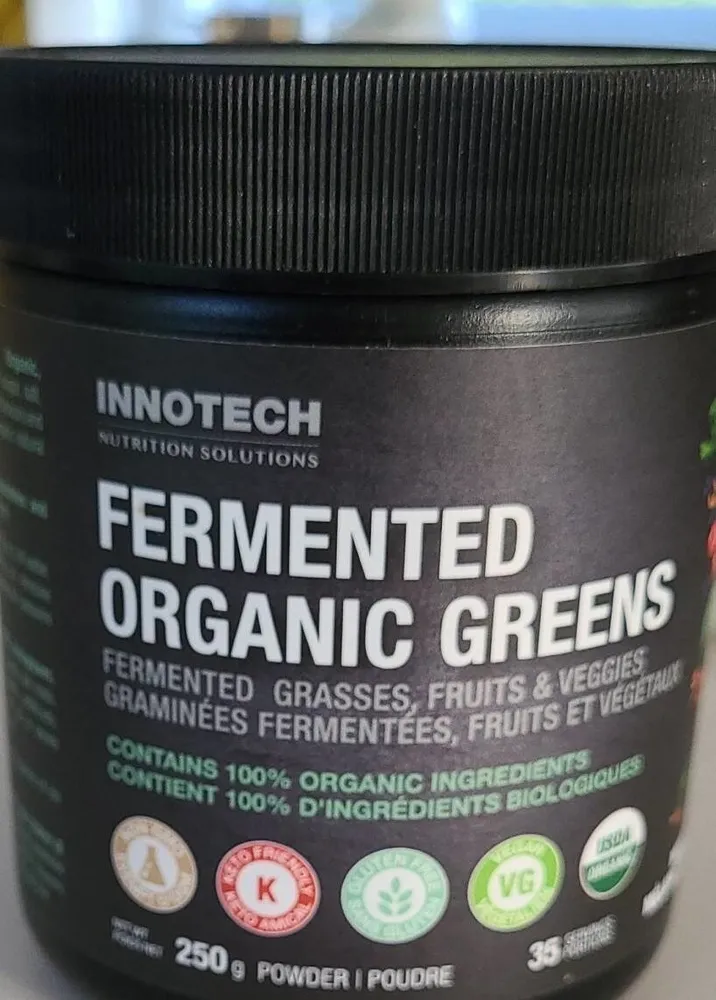 Fermented organic greens
