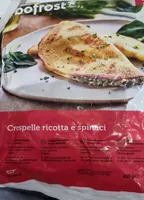 Crespelle ricotta e spinaci