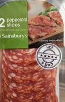Spicy cured pork pepperoni