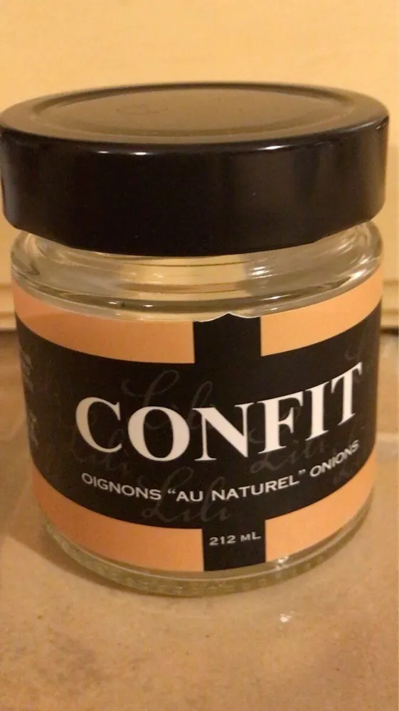 Oignons confit
