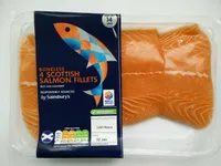 4 Boneless scottish salmon fillets