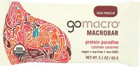 Organic Macrobar Cashew Caramel