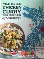 Thai green chicken curry