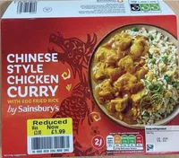 Chinese style chicken curry