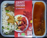 Crispy Sweet & Sour Chicken with Egg Fried Rice