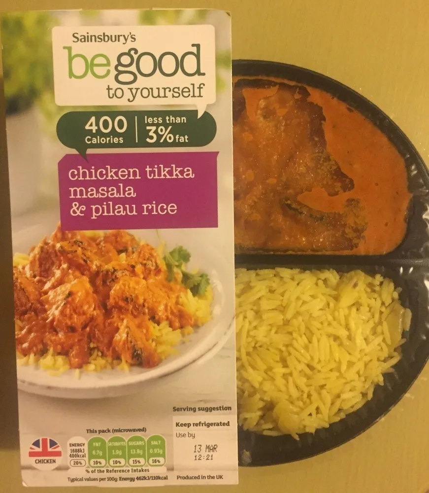Chicken Tikka masala & pilau rice