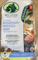 Uncured Rosemary smoked ham