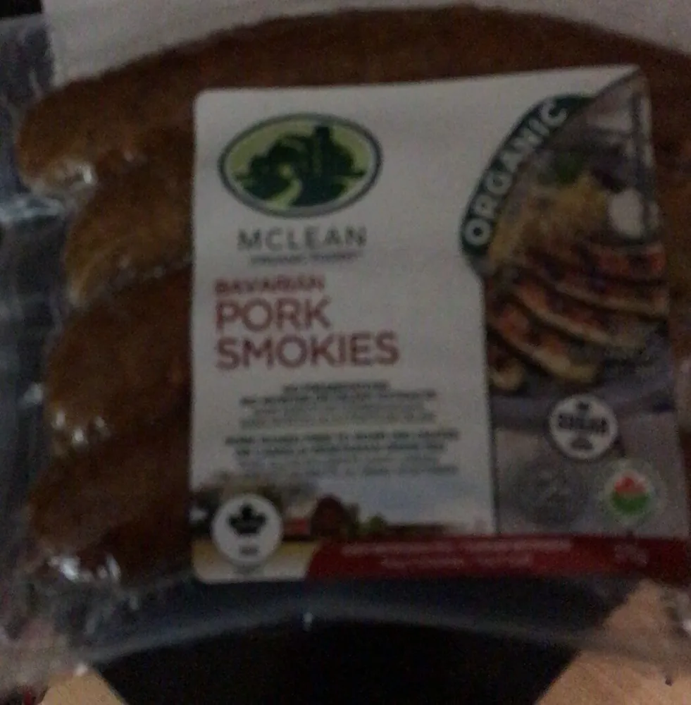 Bravarian pork smokies