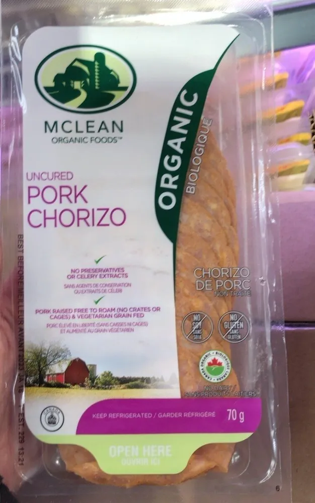 Uncuted Pork Chorizo