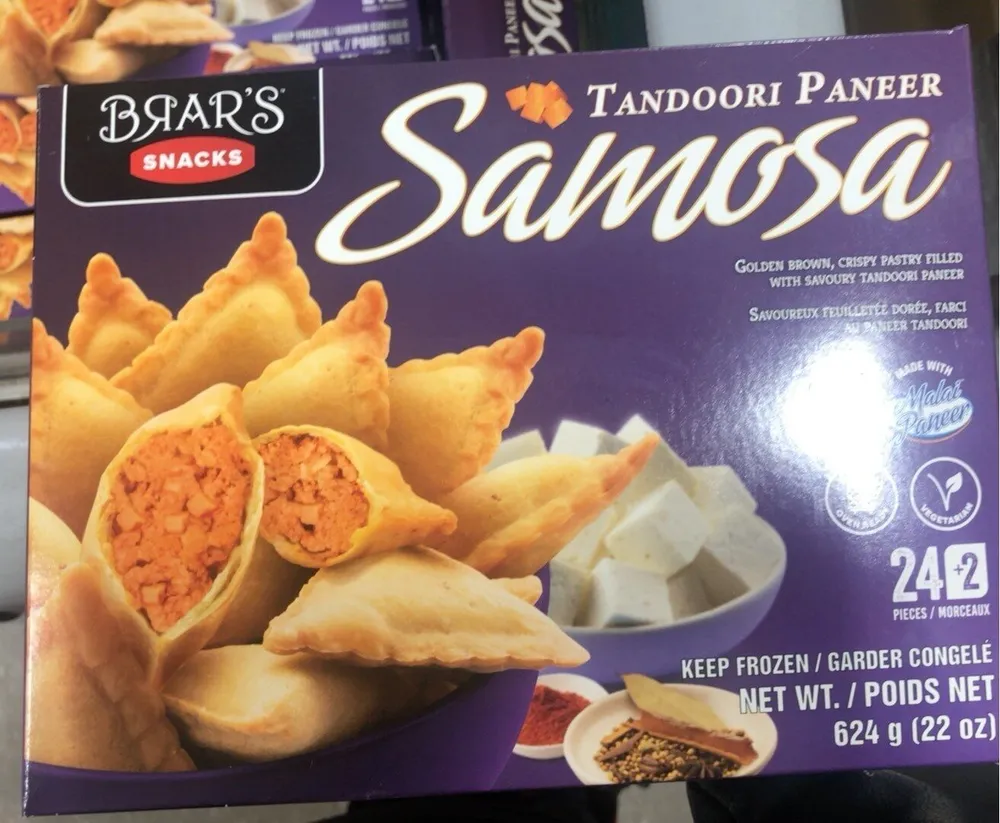Tandori paneer samosa