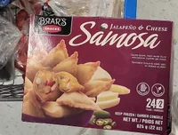 jalapeno and cheese samosa