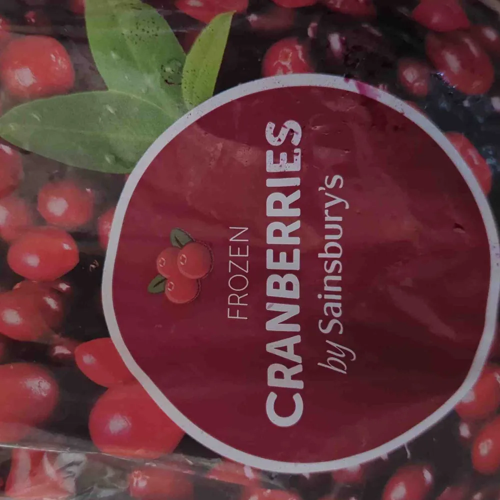 Frozen cranberries