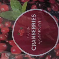 Frozen cranberries