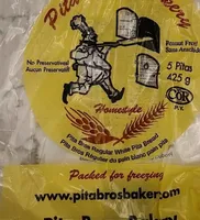 Regular White Pita Bread