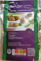 Lemon & Herb Marinated Greek Olives