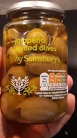 Jalapeño stuffed olives