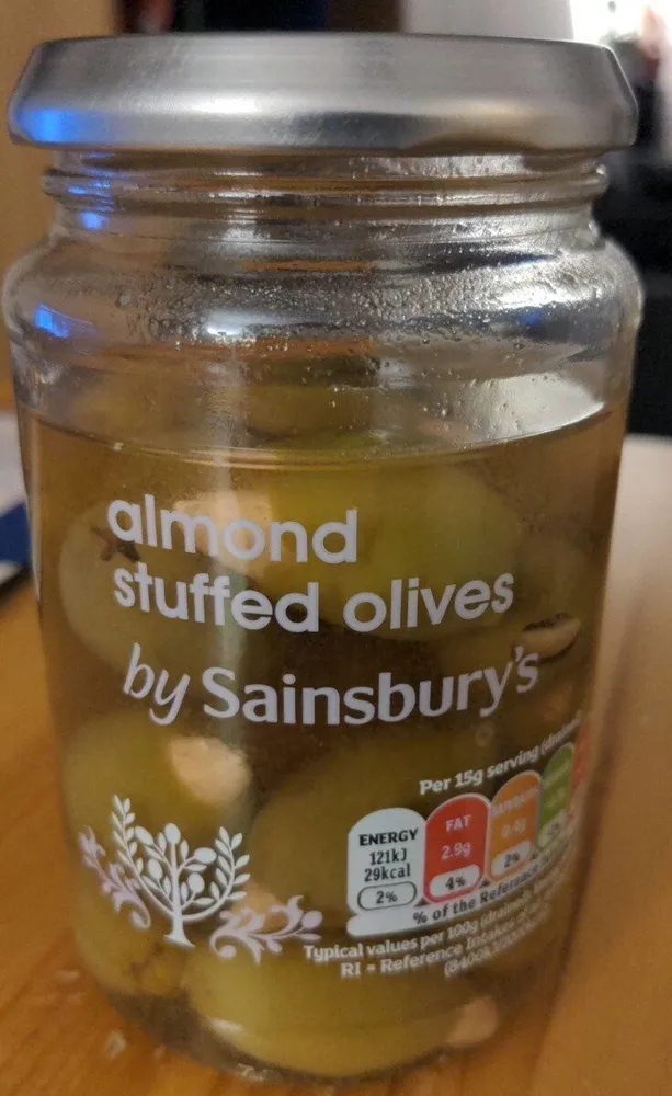 Almond stuffed olives
